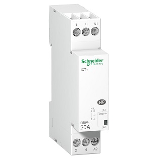 Acti9 iCT+ LED compliant and silent modular contactors