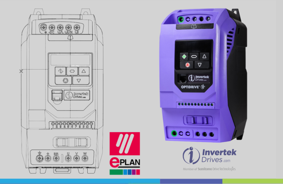 Makroi Invertek Optidrive E3 IP20 frekventnih regulatora u EPLAN-u