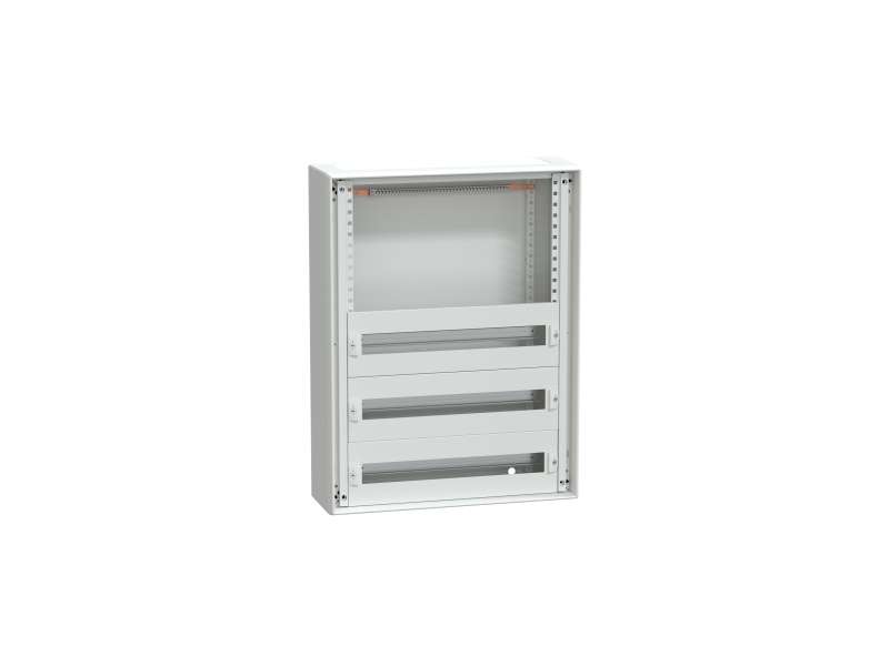 Schneider Electric Enclosure, PrismaSeT G, for modular devices, wall mounted, W600mm, H780mm (3R + incomer), IP30, with front plates, Pack 250; LVS