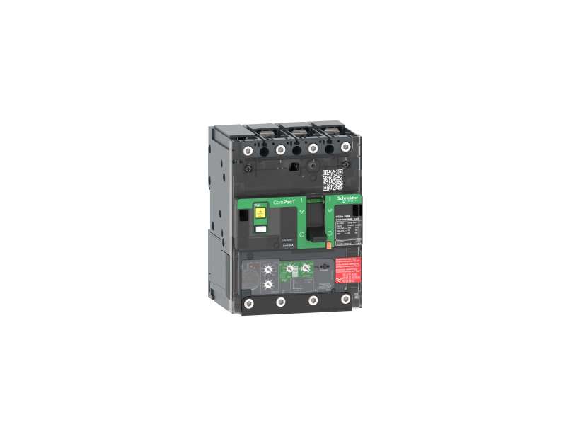 Schneider Electric Prekidač ComPacT NSXm N (50 kA na 415 VAC), 3P 3d, 160 A struja TMD zaštitna jedinica, kompresione stopice i sabirnice;C12N3TM16