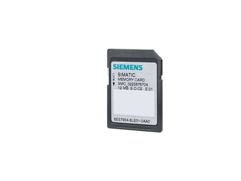 Siemens SIMATIC S7 Memory Card, 12 MB - 6ES7954-8LE03-0AA0