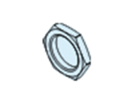 Microsonic fixing nut M18x1