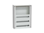  Enclosure, PrismaSeT G, for modular devices, wall mounted, W600mm, H780mm (3R + incomer), IP30, with front plates, Pack 250; LVS