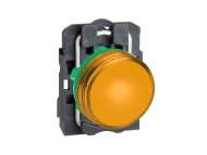  Narandžasta kompl.signalna lampica Ø22 ravna sočiva sa integrisanim LED 110…120V;XB5AVG5