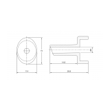 Microsonic SoundPipe for sks ultrasonic sensors; SoundPipe sks1 - slika 3