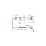 Microsonic Ultrazvučni senzor dbk+4/M12/3BEE/M18 E+S - slika 2