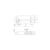 Microsonic Ultrazvučni senzor esf-1/CDF/A - slika 2