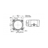 Microsonic Ultrazvučni senzor lcs+600/F/A - slika 3