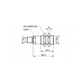 Microsonic Ultrazvučni senzor pico+35/U - slika 3