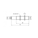 Microsonic Ultrazvučni senzor wms-25/RT/HV/M18 - slika 3